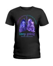 suicid-e-preven-only-thing-you-did-today-lqt-nna Ladies T-Shirt tile