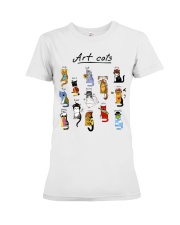 artist-art-teacher-cat-lqt-nna Premium Fit Ladies Tee tile