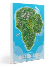 dinosaur jurassi-park pt lqt lbs Gallery Wrapped Canvas Prints tile