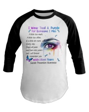 suicid pre eye lqt lbs Baseball Tee tile
