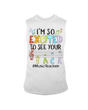 music teacher-Excited-To-See-Your-Face lqt lbs Sleeveless Tee tile