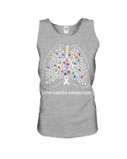 lung cance-r light lqt lbs Unisex Tank tile