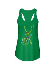 Violinist-music-teacher-name-lqt-nna Ladies Flowy Tank tile