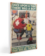 Skiing OUAT Boy PDN-dqh Gallery Wrapped Canvas Prints tile