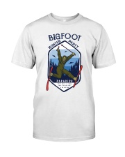 bigfoot skiing party lqt pml Premium Fit Mens Tee tile