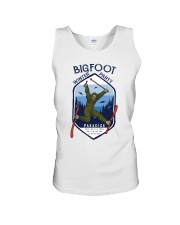 bigfoot skiing party lqt pml Unisex Tank tile