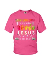 sign language jesus heart lqt pml Youth T-Shirt tile