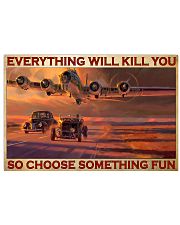 cars racing plane choose st fun pt phq-pml 17x11 Poster front