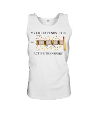 biology My Life Depends Upon Active Transport -Humor lqt lbs Unisex Tank tile