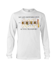 biology My Life Depends Upon Active Transport -Humor lqt lbs Long Sleeve Tee tile
