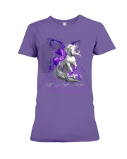 horse-butterfly-fibromyalgi-a lqt pml Premium Fit Ladies Tee tile