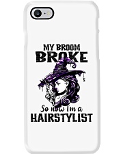 Broom-Broke-Hairstylist-lqt-nna Phone Case tile