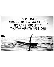 surfing better than day before pt phq-ntv 17x11 Poster front