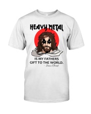 heavy-metal-jesus-father-gift-lqt-nna Classic T-Shirt front