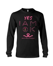Breas-Cance-I-Am-Ok lqt lbs Long Sleeve Tee tile