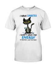 black-cat-i-have-diabete-s pretend lqt pml Premium Fit Mens Tee tile
