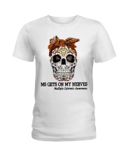 skull-Gets-On-My-Nerves-Multipl-Scleros lqt pml Ladies T-Shirt tile