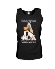 Crazy Cat Lady july mug Unisex Tank tile