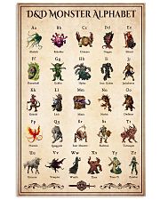 DD Monster Alphabel PDN- ntv 24x36 Poster front