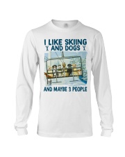 skiing-dog-people-dvhd pml Long Sleeve Tee tile