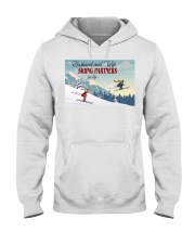 skiing married partners for life pt lqt pml Hooded Sweatshirt tile
