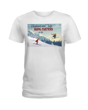 skiing married partners for life pt lqt pml Ladies T-Shirt tile