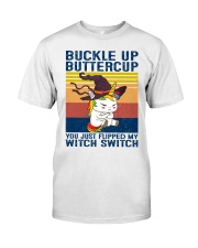 unicorn-buckle-up-lqt-nna Classic T-Shirt front