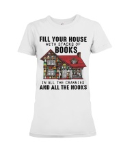 Book Fill Your House Premium Fit Ladies Tee tile