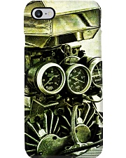 Hot Rod Engine PC Green 2 PDN Phone Case i-phone-8-case