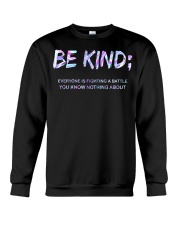 suicide be kind lqt lbs Crewneck Sweatshirt tile