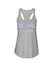 suicide be kind lqt lbs Ladies Flowy Tank tile