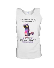 fibromyalgia dont look sic-k lqt lbs Unisex Tank tile