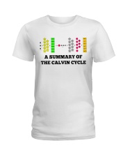 Biochemistry Calvin Cycle Photosynthesis lqt pml Ladies T-Shirt tile