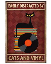 Cat Vinyl Easily Distracted PDN-pml 11x17 Poster front