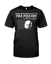 Math Pure Mathematic Classic T-Shirt front