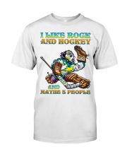 Gratefu Dea and hockey 3 people lqt lbs Classic T-Shirt front