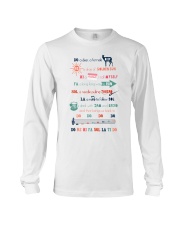 music teacher do re mi lqt lbs Long Sleeve Tee tile