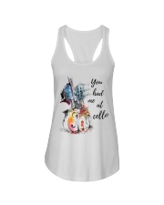 cello You-had-me-at-cello lqt pml Ladies Flowy Tank tile