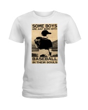 baseball boy in their souls custom pt lqt lbs Ladies T-Shirt tile