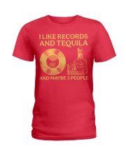 vinyl-records-tequila-3-people-lqt-lbs Ladies T-Shirt tile