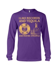 vinyl-records-tequila-3-people-lqt-lbs Long Sleeve Tee tile