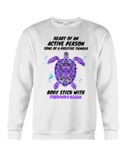 Fibromyalgi-a-turtle-sould-positive-lqt-nna Crewneck Sweatshirt tile