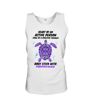 Fibromyalgi-a-turtle-sould-positive-lqt-nna Unisex Tank tile