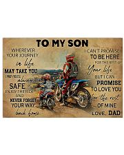 Motocross To My Son PDN ntv 17x11 Poster front