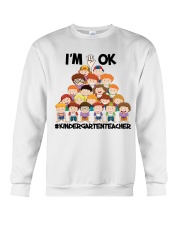 Kindergarten-Teacher-ok-lqt-nna Crewneck Sweatshirt tile