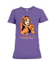Multipl-Sclerosi-boxing-fight-lqt-nna Premium Fit Ladies Tee tile