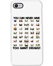 drum-never-too-many-lqt-nna Phone Case tile