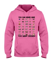drum-never-too-many-lqt-nna Hooded Sweatshirt tile