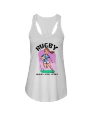 rugby-girl-just-ball-lqt-nna Ladies Flowy Tank tile