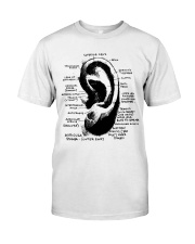 Otolaryngologist-ear-anatomy-lqt-nna Classic T-Shirt front